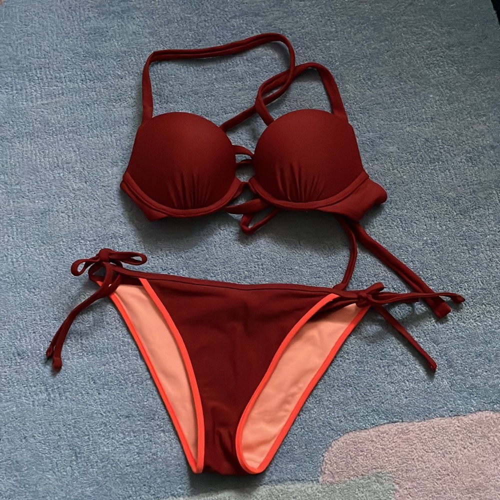 Aerie Crossback Bikini Set